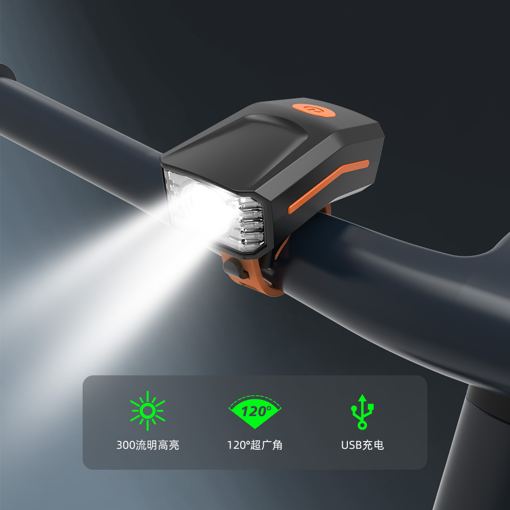 智能單車(chē)前燈