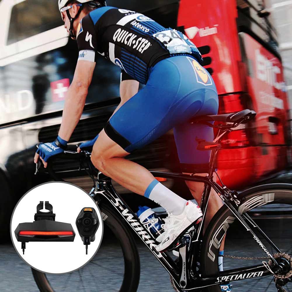 自行車(chē)智能尾燈：夜騎安全新選擇