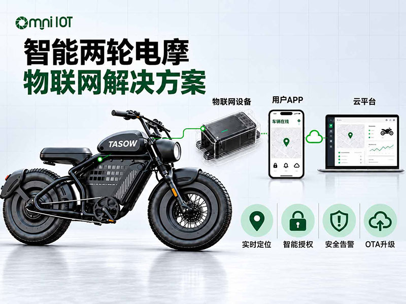 OMNI IoT 助力 TASOW-X9 智能輕型電動(dòng)摩托車，開啟兩輪出行智能互聯(lián)新體驗(yàn)