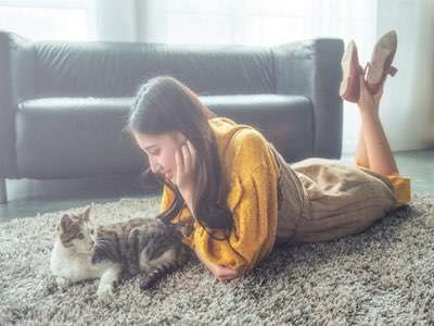 飯后閑逛給寵物戴上智能項圈,不再擔心它會走丟