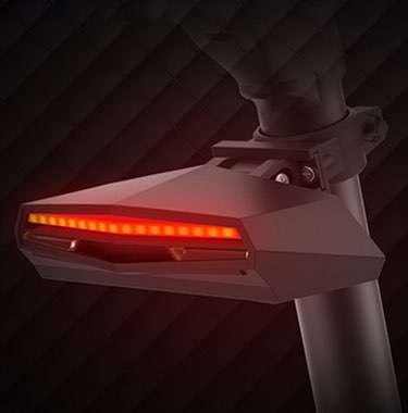 智能自行車尾燈在騎行時(shí)實(shí)際作用有哪些?